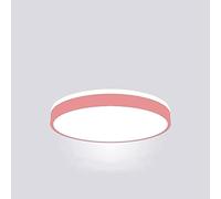 , créativité Top Glow Flush Mount plafonnier LEDs LED LED PLADIER Round PLADE 3000K, 4000K, 5000K ÉCLAIRAGE DE PLAFICATION RÉGLABLE pour Les CORRIDORS DE Chambre DE PLOCET (Rose, 11,8 Pouces)