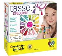 creativity for Kids Tassel Bracelets Jewelry Kit - Makes 7 Bracelets Multicolore G