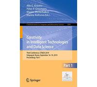 Creativity In Intelligent Technologies And Data Science