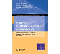 Creativity In Intelligent Technologies And Data Science