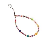 Creativity Jewelry Soft Pottery Pendentif anti-perte pour téléphone portable Chaînes de téléphone portable Lanière de téléphone portable Corde de suspension 02 Joli et attrayant