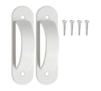 CreatoHundreds 2 Pièces Interrupteur Mural Garde Sécurité Interrupteur Lumière Protection Anti-basculement Fixation avec Vis En Pp Convient à La Maison Sécurit, Blanc