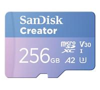SanDisk Carte microSD Creator Extreme 256 Go UHS-I 190 Mo/s Classe 10
