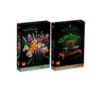 Creator Expert lot de 2 articles - Bouquet de fleura et arbre Bonsai