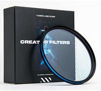 Creator FX Anamorfake Blue Streak Filtre à Effets spéciaux | Filtre anamorphique à Effet de lumière évasée pour Objectif d'appareil Photo (Convient pour 82 mm, 77 mm, 72 mm, 67 mm de diamètre)