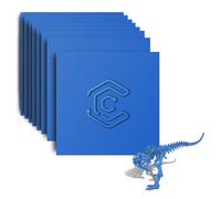 Creatorally Coloré Contreplaqué 3mm, Contre Plaque de Tilleul Couleur 30x30 cm 8 Pièces pour Gravure et Découpe Laser, Plaque de Bois pour Bricolage, Pyrogravure sur Bois (Bleu)