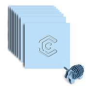 Creatorally Coloré Contreplaqué 3mm, Contre Plaque de Tilleul Couleur 30x30 cm 8 Pièces pour Gravure et Découpe Laser, Plaque de Bois pour Bricolage Pyrogravure (Bleu Clair)