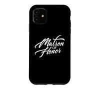 Créatrice d'enterrement de Vie de Jeune Fille de la matrone d'honneur Coque pour iPhone 11