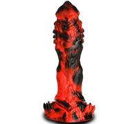 CREATURE COCKS Grim Reaper Godemichet en silicone pour hommes, femmes et couples Ferme et flexible Base d'aspiration forte Texture unique Silicone de qualité supérieure sans phtalates et sans danger