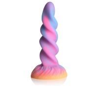 Créature Cocks Moon Rider - licorne lumineuse dildo (violet-rose)