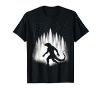 Créature de la forêt Reptile Marchant à Travers la cryptide de la forêt Blanche T-Shirt