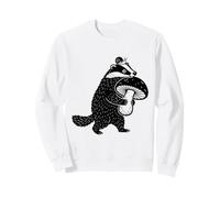 Créature Forestière avec Champignon - Art Mystique Sweatshirt