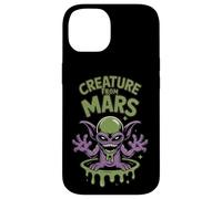 Créature from Mars Funny Alien Cartoon Design pour Enfants Coque pour iPhone 14