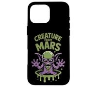 Créature from Mars Funny Alien Cartoon Design pour Enfants Coque pour iPhone 16 Pro Max