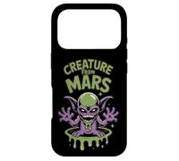 Créature from Mars Funny Alien Cartoon Design pour Enfants Coque pour iPhone 17 Pro