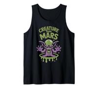 Créature from Mars Funny Alien Cartoon Design pour Enfants Débardeur