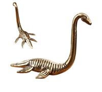 Créature mystérieuse du lac - Sculpture d'art de collection, figurine de Nessie en résine, décoration d'étagère gothique sombre Academia, dessus de cheminée mythique, pour chambre à coucher, table