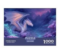 Créature Mythique Puzzle 3D en Papier 52x38cm/1000pcs, - Jeux Éducatifs & Créatifs, Relaxants + Décoration Unique, Excellent Cadeau