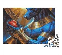 Créature Mythologique Égyptienne Puzzle 1000 Pièces Papier pour Adultes Scène Épique Puzzle en Famille Détente Décoration Maison Cadeau 52x38cm/1000pcs