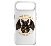 Creature of The Night Shift Batte Café Funny Work Coque pour iPhone Air