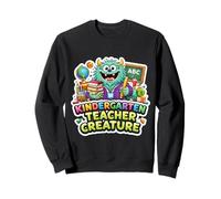 Créature pour Enseignant de Maternelle - Monstre drôle - Éducateur Mignon Sweatshirt