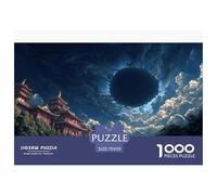 Créature Sombre Puzzle 3D en Papier 70x50cm/1000pcs, Horreur - Jeux ÉduChatifs & Relaxants, Créatifs & Décoratifs, Idéaux pour Adultes