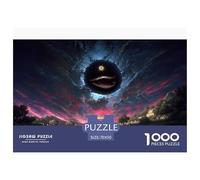 Créature Sombre Puzzles 1000 Pièces Jeu De Défi Jouet Adultes Et Enfants Horreur Jeu De Puzzle Plaisir De Famille Jeu ÉduChatif Cadeau Décoration Maison 70x50cm/1000pcs
