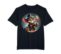 Créature Steampunk Gremlin : Un Scientifique Fou T-Shirt, Homme Grandes Tailles, Noir, 4X Tall