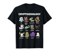 Créatures cryptozoologiques mignonnes bêtes mythiques kawaii T-Shirt