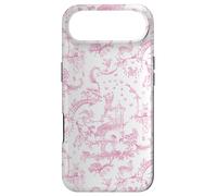 Créatures de la forêt Rose en Toile, Ours, Lapin, cerf, Renard Coque pour iPhone Air