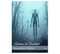 Créatures des ténèbres - Mythes urbains d'horreur, Version française (Calendrier mural 2026 DIN A3 portrait), Calendrier CALVENDO mensuel