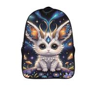 créatures fantastiques sac à dos étudiant à la mode et durable sac scolaire de voyage 2 compartiment chat imprimé 3d sac à dos-16,12 ans et plus filles garçon pour l'école les voyages les affaires
