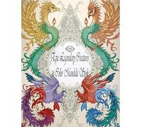 Créatures Légendaires Épiques à Colorier Style Mandala: Transformez la mythologie en art relaxant et coloré