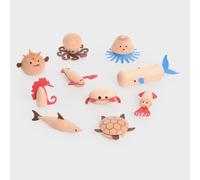 Créatures marines en bois