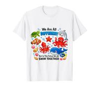 Créatures Marines Enseignant unité Inclusive école océan T-Shirt