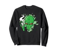 Créatures nébuleuses extraterrestres fumantes du Cosmos Sweatshirt