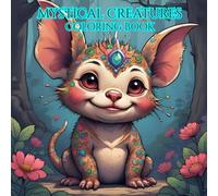 Creatures of the Mystic Realm : A Fantasy Creature Coloring Book: A Teen Coloring Adventure into Fantasy Realms and to Bring to Life with Color