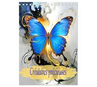Créatures précieuses (Calendrier de bureau 2027 DIN A5 horizontal), CALVENDO calendrier mensuel: Quand l'or et la couleur subliment la beauté des insectes.