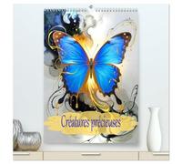 Créatures précieuses (Calendrier mural haut de gamme 2027 DIN A2 horizontal), CALVENDO calendrier mensuel: Quand l'or et la couleur subliment la beauté des insectes.