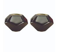 Creatwls Lot de 2 Céramique Bouton Armoire Penderie Poignées Meubles Poignées de Porte Armoires de Cuisine Poignée Tiroir Boutons Tirer la Poignée pour Armoire Placard
