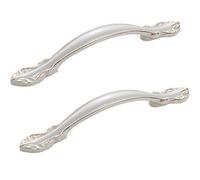 Creatwls Lot de 2 Européen Tiroirs Boutons pour Placard Commode Armoire Penderie Meubles Porte Poignées Cuisine Placard Garde-robe Poitrine Poignée