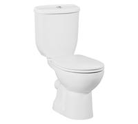 Creavit Sedef Toilette debout - sous-pot - douchette bidet - siphon en p - blanc SD310-00CB00E-0000