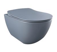 Creavit Toilette Suspendu - 35.3x51cm - sans bride de chasse - mat basalte FE322-11BM00E-0000