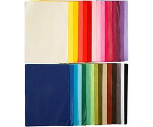 Creavvee 100263 Assortiment de papier de tissu, 21cm x 29,7cm, 300 pièces