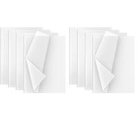 Creavvee 30 Feuilles Soie Papier d'emballage et de Coupe décoratif, Blanc, 50x70 cm (Lot de 2)