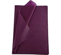 Creavvee Decoupage Lot de 25 feuilles de papier de soie Violet 50 x 70 cm