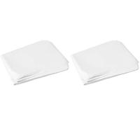 Creavvee Découpage papier de soie 30 feuilles format 50x70cm Blanc (Lot de 2)