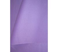 Creavvee Lot de 30 Feuilles de Papier de Soie, Violet Clair, Taille Unique