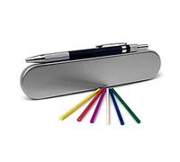 Creavvee Lot de 7 stylos craie de tailleur avec support 6 couleurs assorties