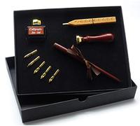 CREAVVEE® Lot de 9 stylos à calligraphie avec caligraphie